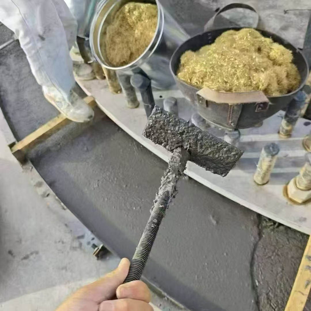 定西C120钢纤维高强无收灌浆料 轧机压缩机汽轮机发电机锻压设备底座灌浆材料